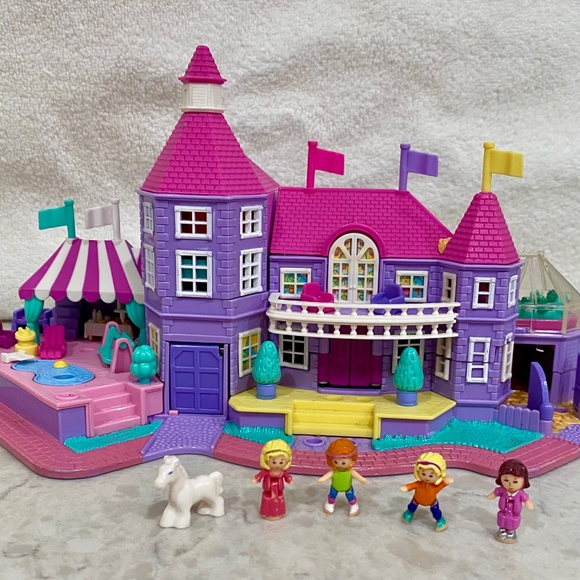 Bluebird Other - Polly Pocket Magical Mansion, Vintage